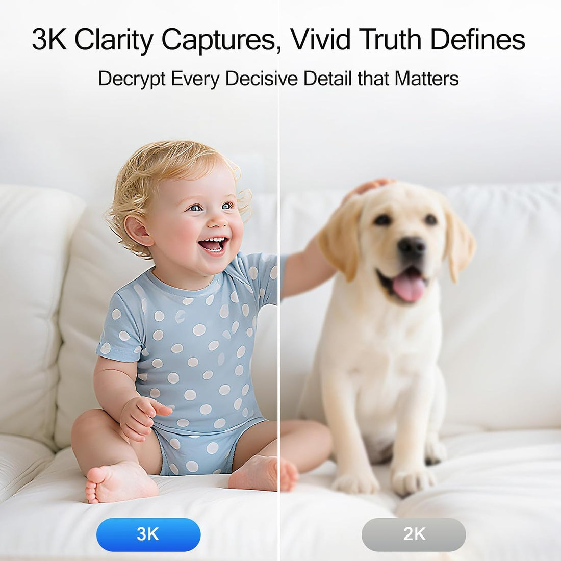 CINMOORE 5G Security Camera Indoor