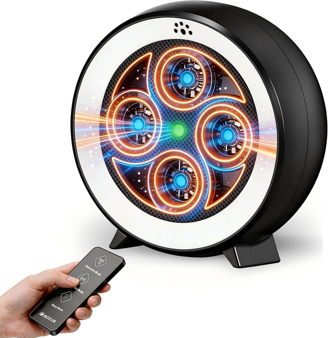 Dog Barking Deterrent with Remote, Rechargeable, 6 Modes, 200ft Range