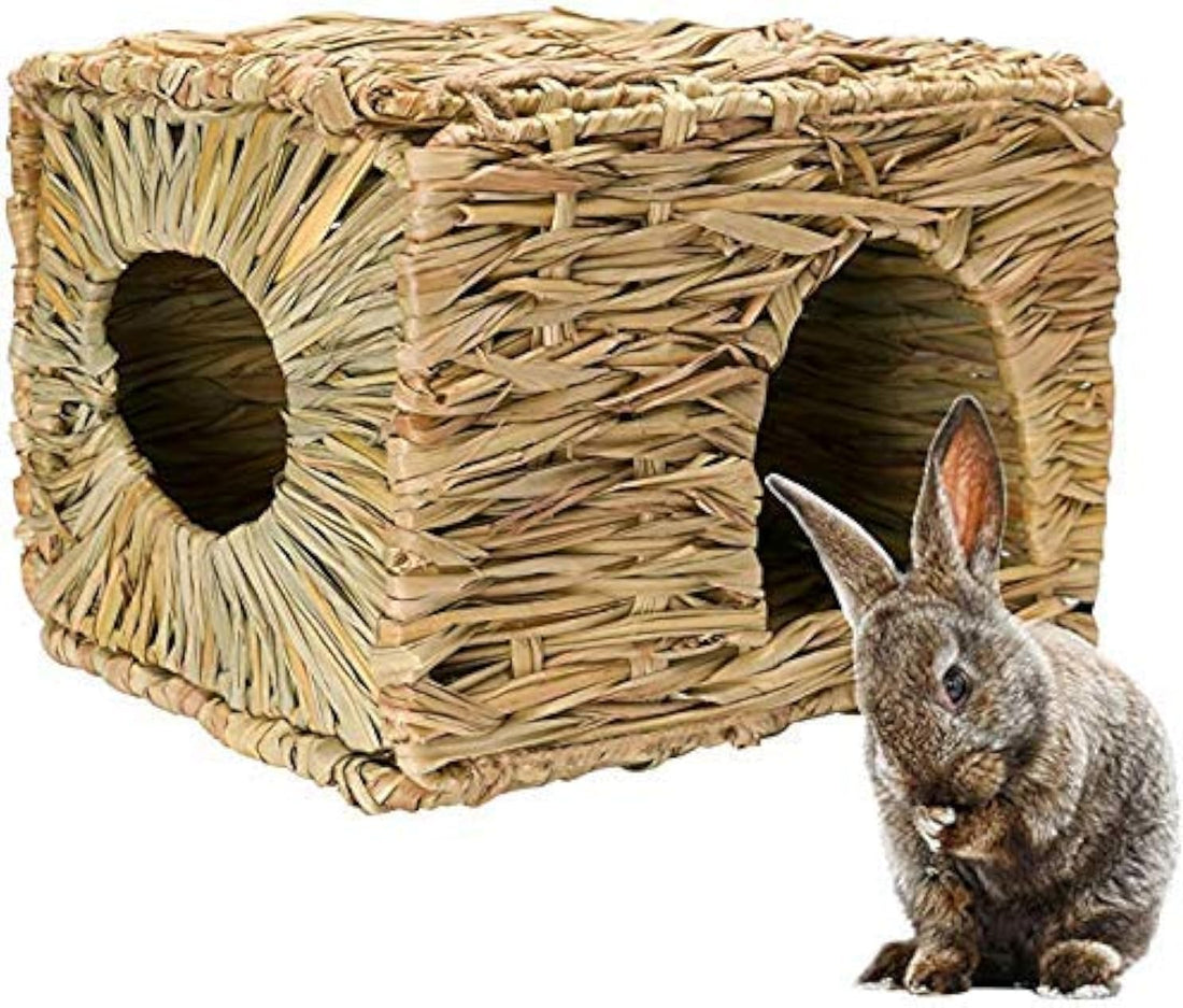 Natural Seagrass Mat Bed Hideaway Toy