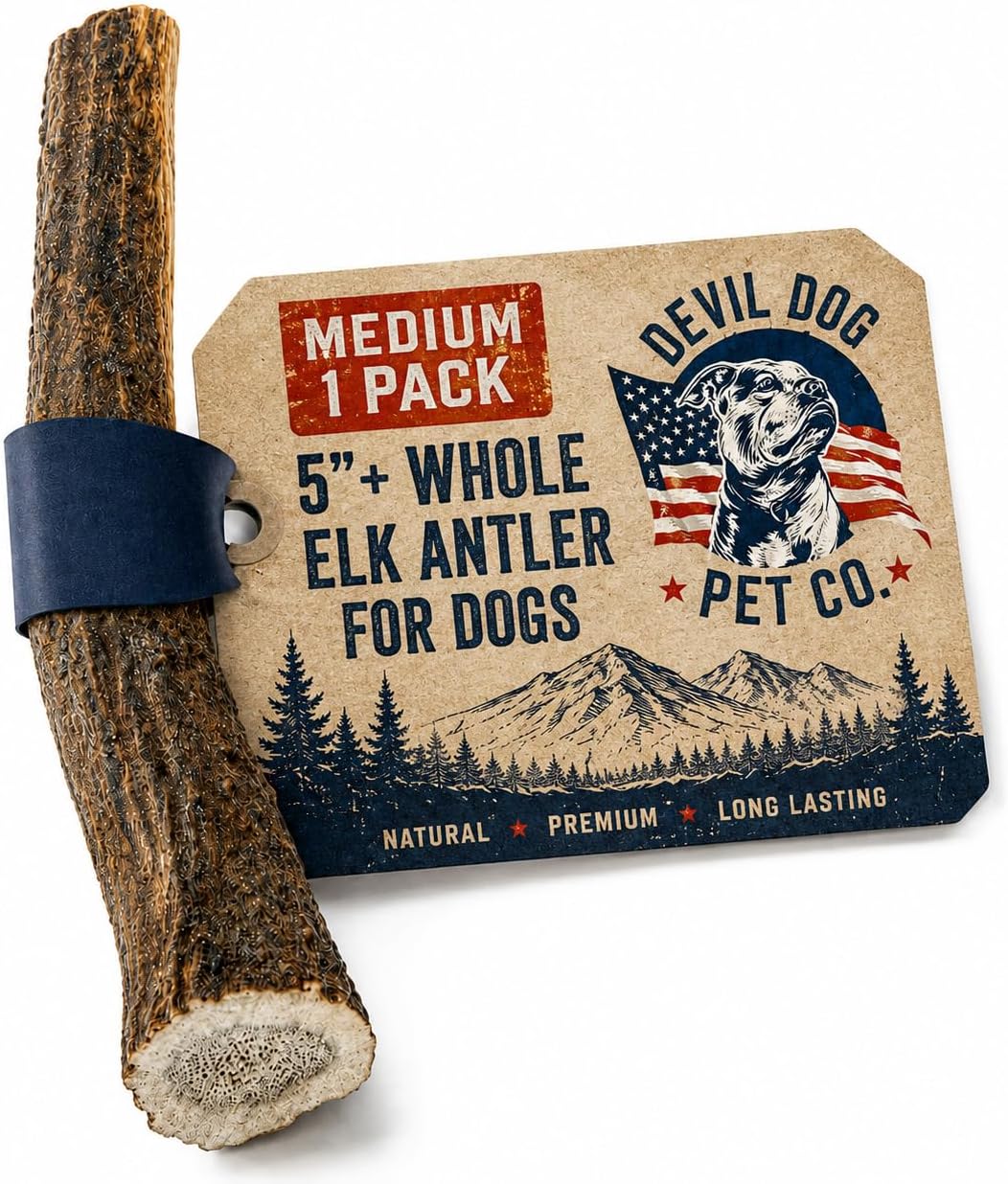 Devil Dog Pet Co. Elk Antlers for Dogs