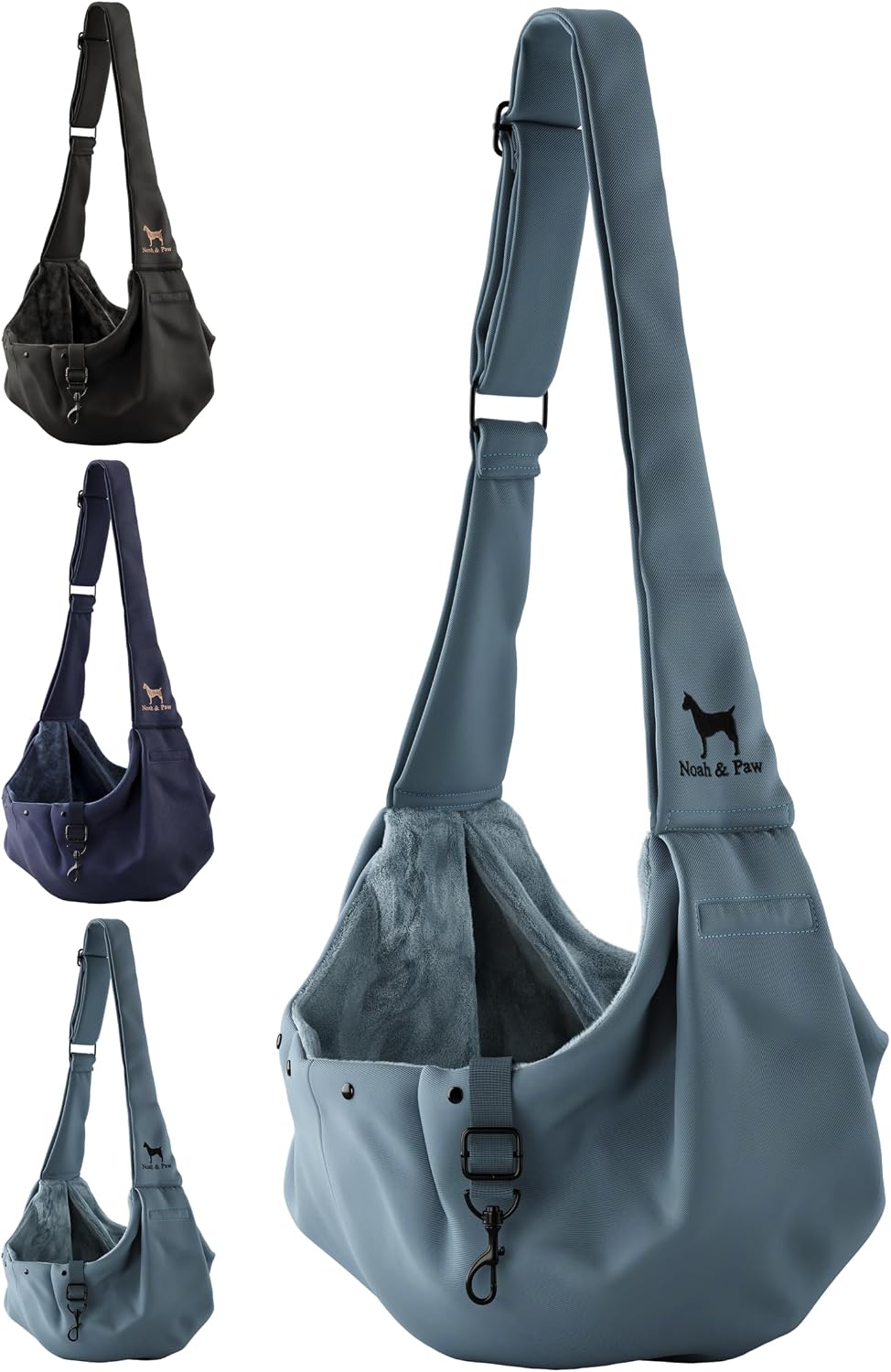 Noah & Paw Dog Sling Carrier for Small Dogs & Cats with Adjustable