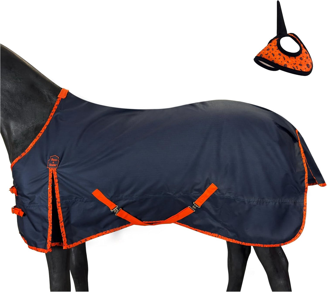 BARN & STABLE 600D Ripstop Lightweight Horse Turnout Sheet No