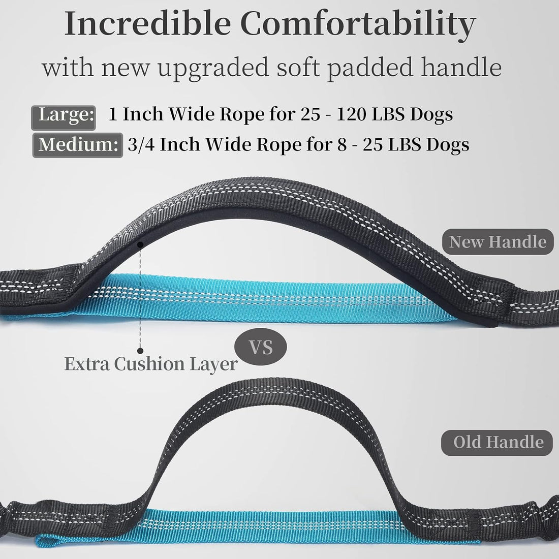 iYoShop Hands Free Dog Leash with Zipper Pouch