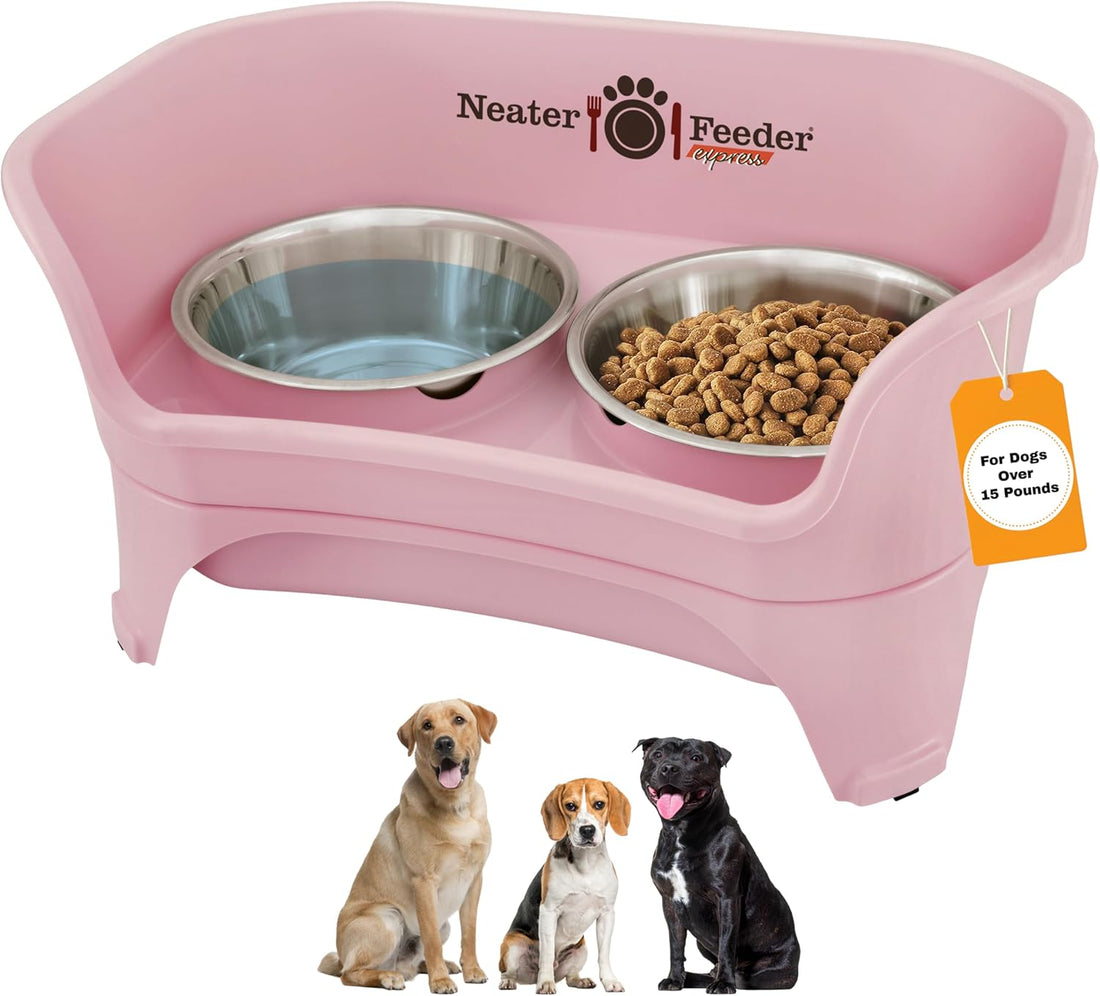 Neater Feeder Express Mess Proof Dog Bowls Elevated for Medium
