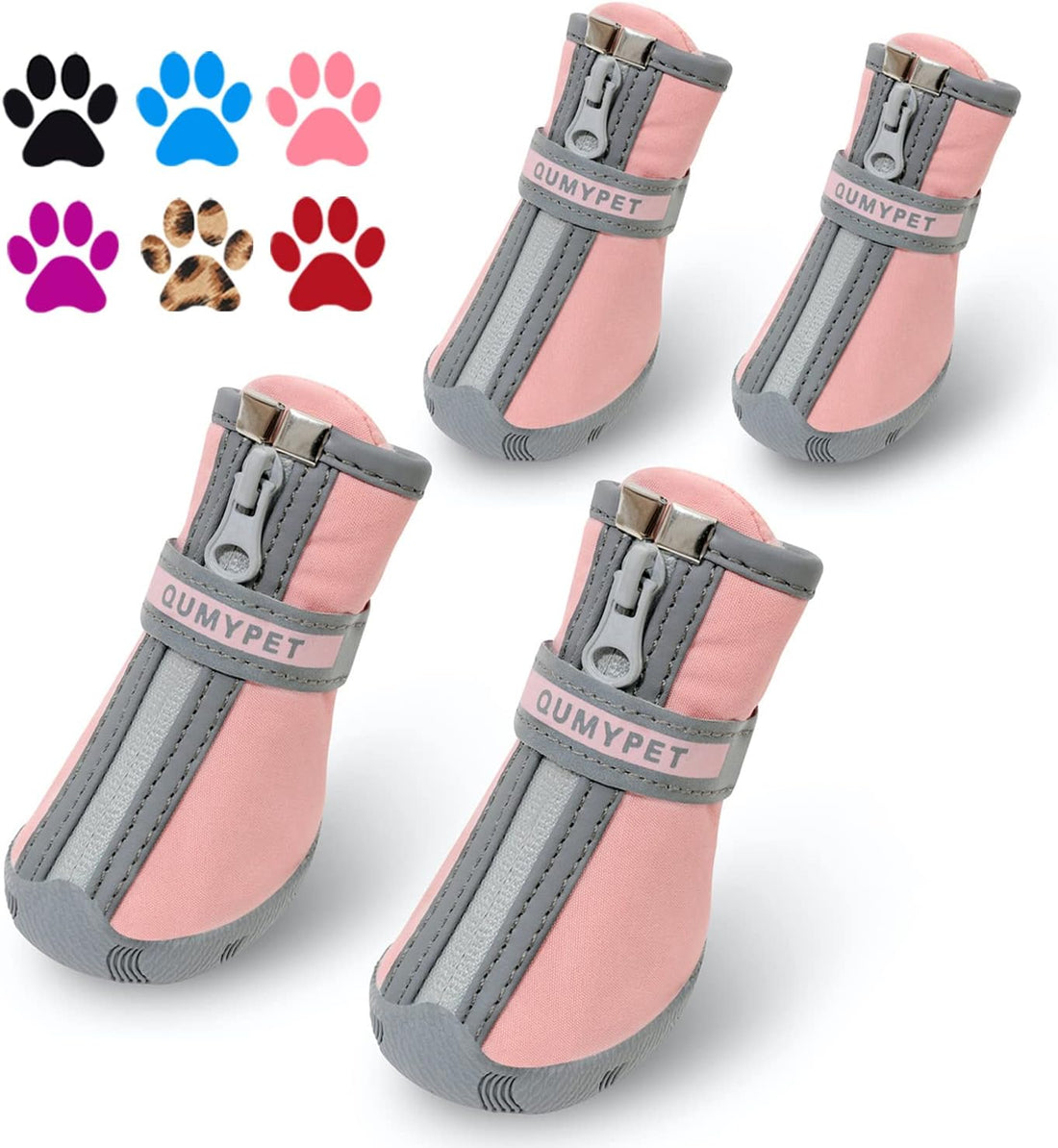QUMY Dog Shoes Small Size Dogs