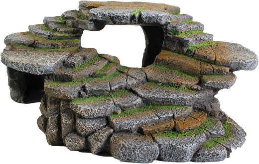 PENN-PLAX Reptology Shale Scape Step Ledge & Cave Hideout