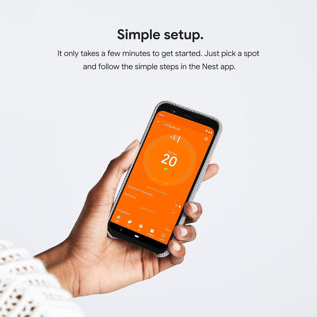 Google Nest Temperature Sensor- That Works with Nest Learning