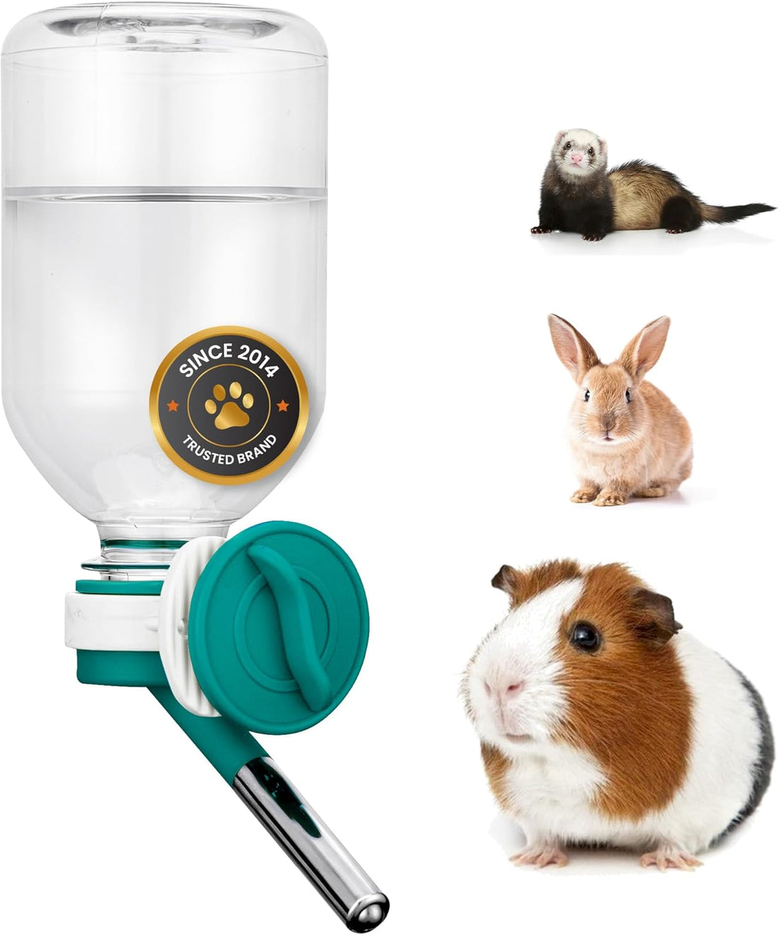 Choco Nose No-Drip Small Animal Water Bottle