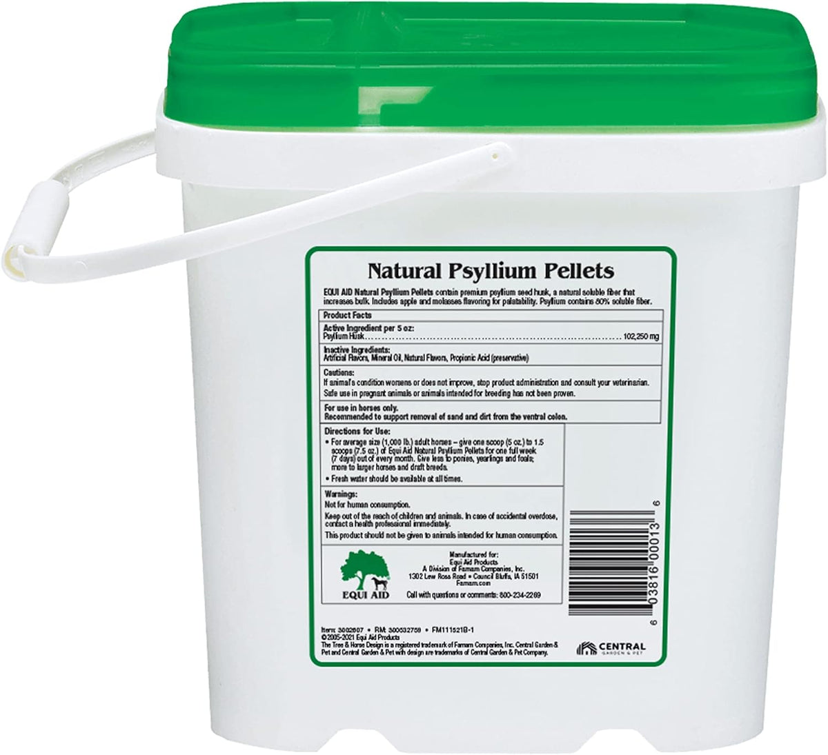 Farnam Equi Aid Natural Horse Psyllium Pellets
