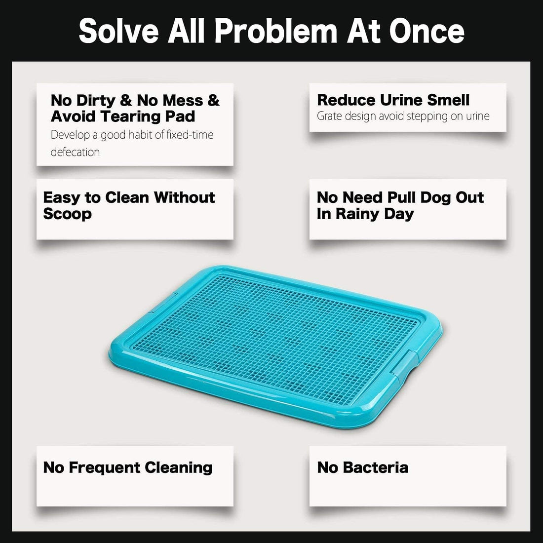 petphabet Training Pad Holder Floor Protection Dog Pad Holder Mesh