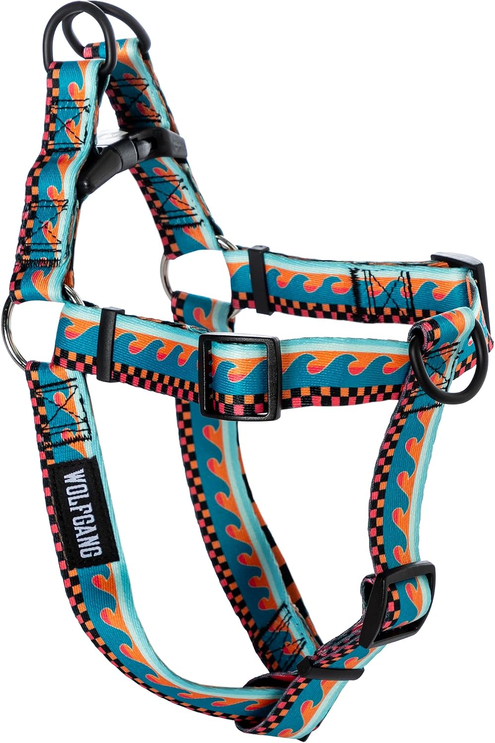 Wolfgang Venture Dog Harness Greatescape Print Large