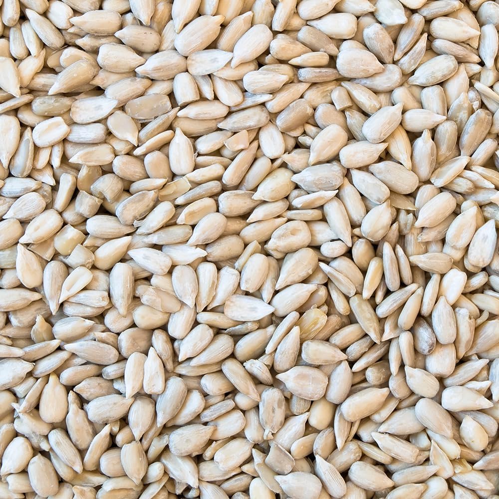 Happy Wings 5LB Sunflower Heart & Chips (Kernels) Bird Food, No Waste