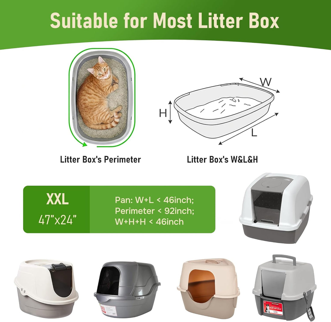 ZOMISIA Super Jumbo Litter Box Liner XXL
