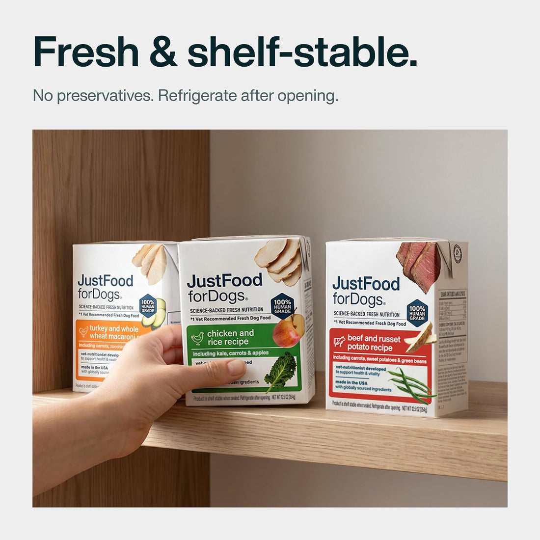 JustFoodForDogs Pantry Fresh Wet Dog Food Variety Pack