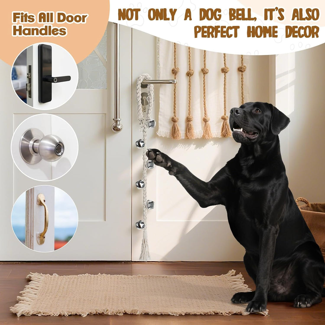RAINFLOW Dog Door Bells for Potty Training