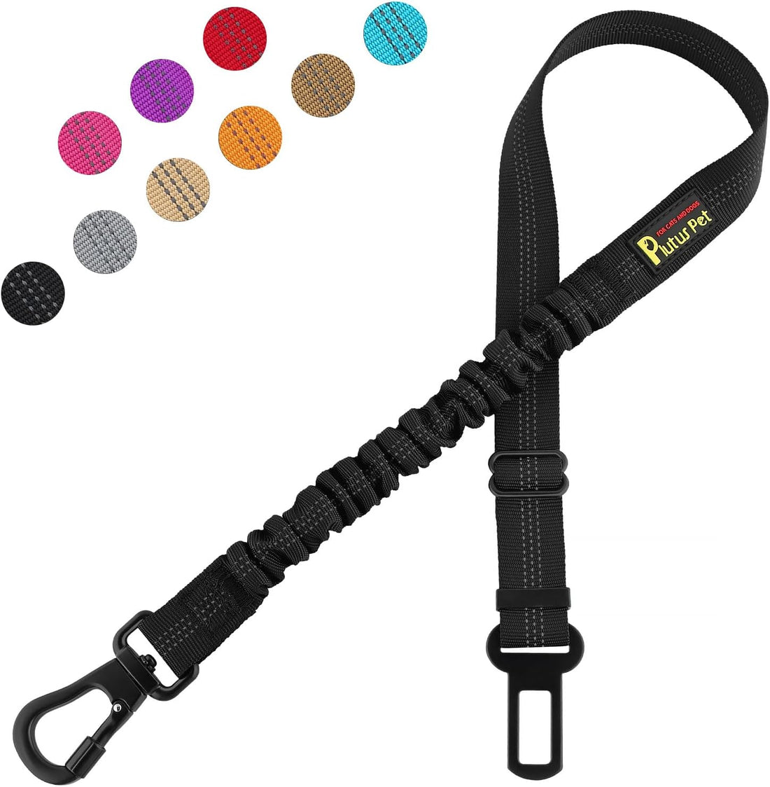 Plutus Pet Dog Seat Belt for Car