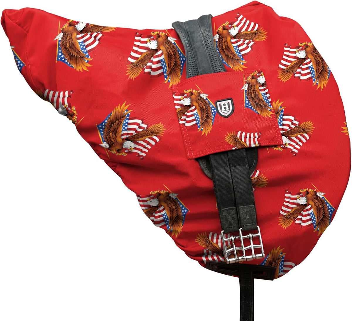 Harrison Howard Dressage/All Purpose Saddle Cover, Ride-on Saddle Cover