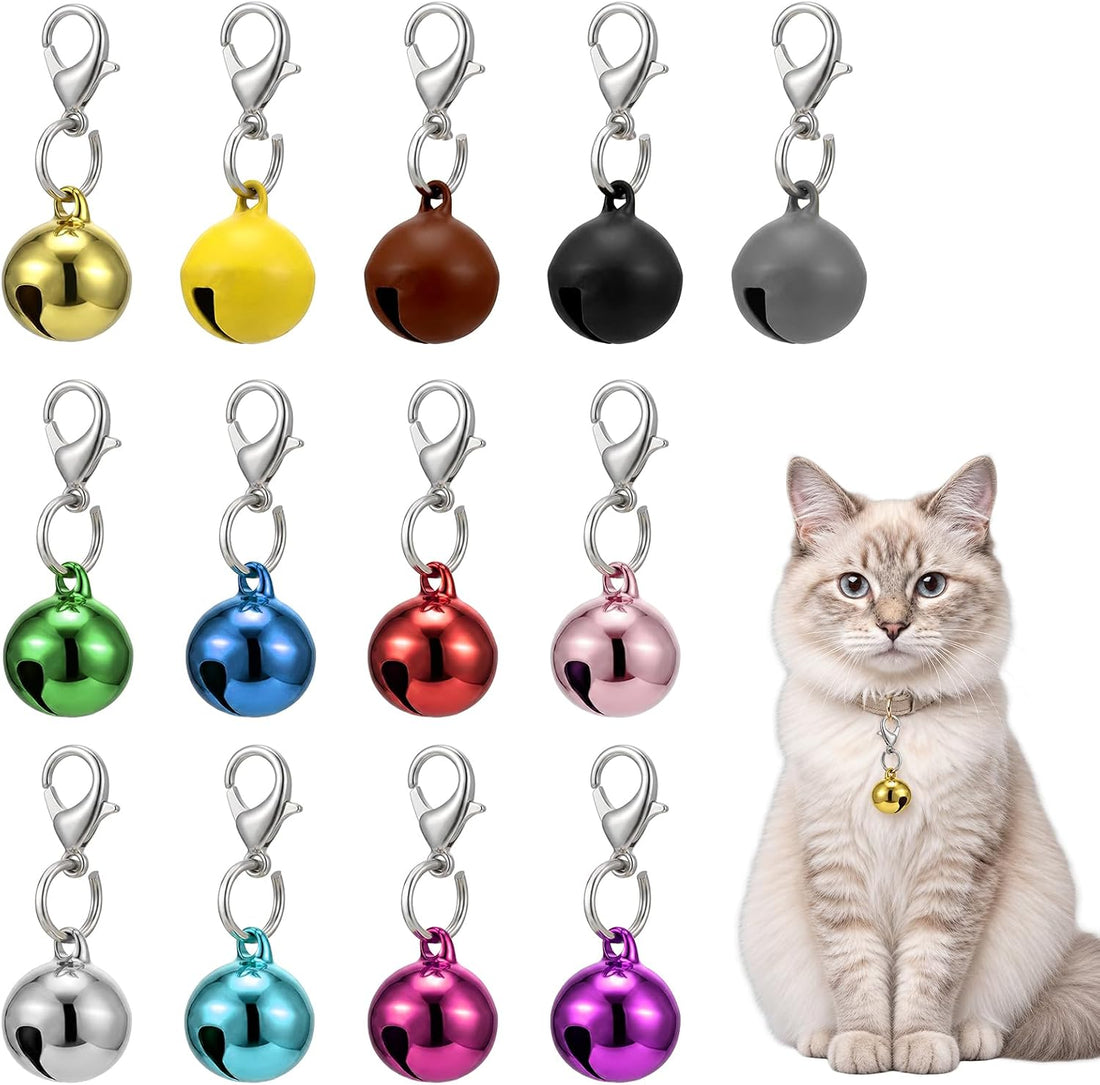 14 Pack Bells for Dog Collars Cat Bells for Collar