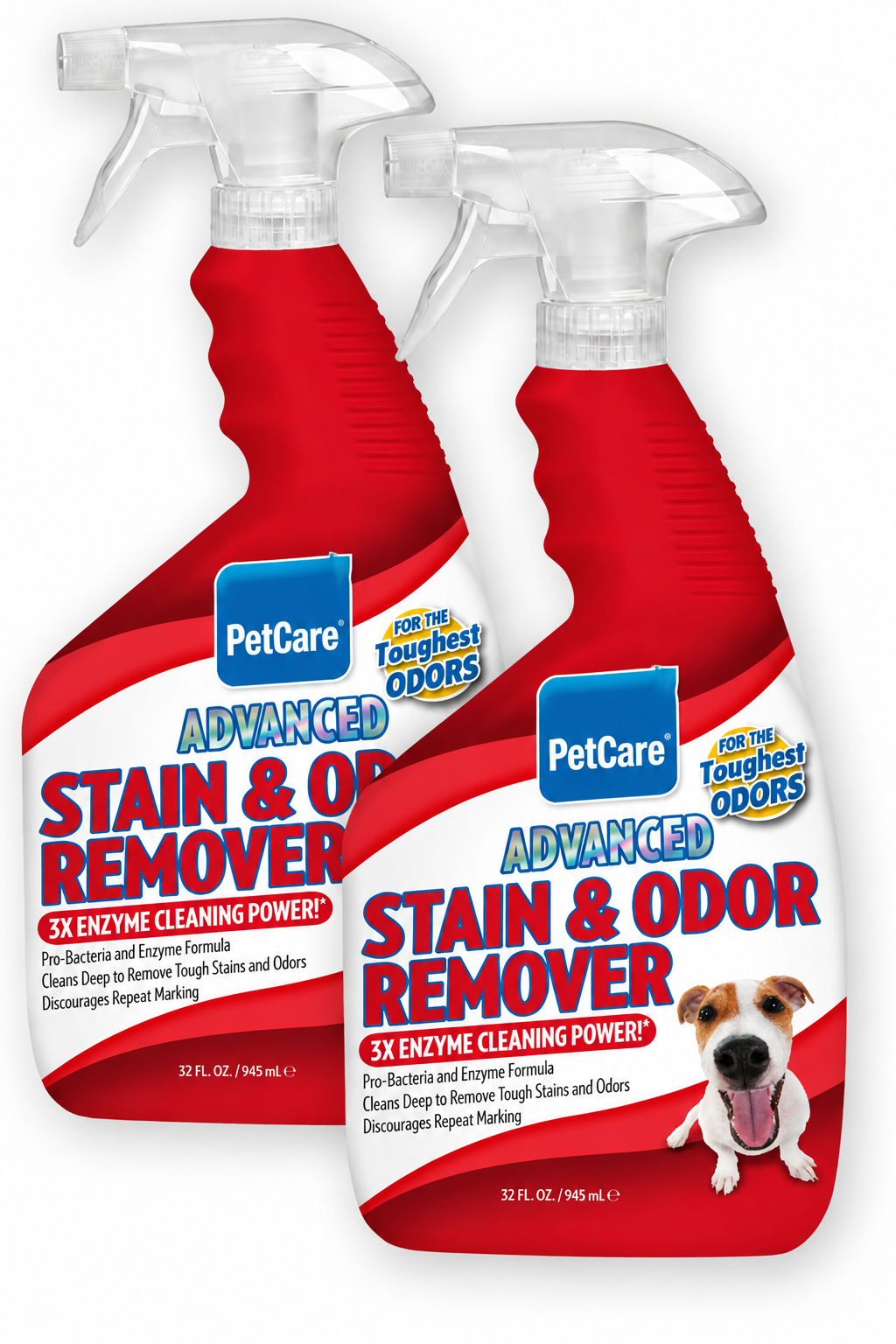 Advanced Pet Stain & Odor Remover — Pro-Bacteria Enzyme Spray, 32 oz
