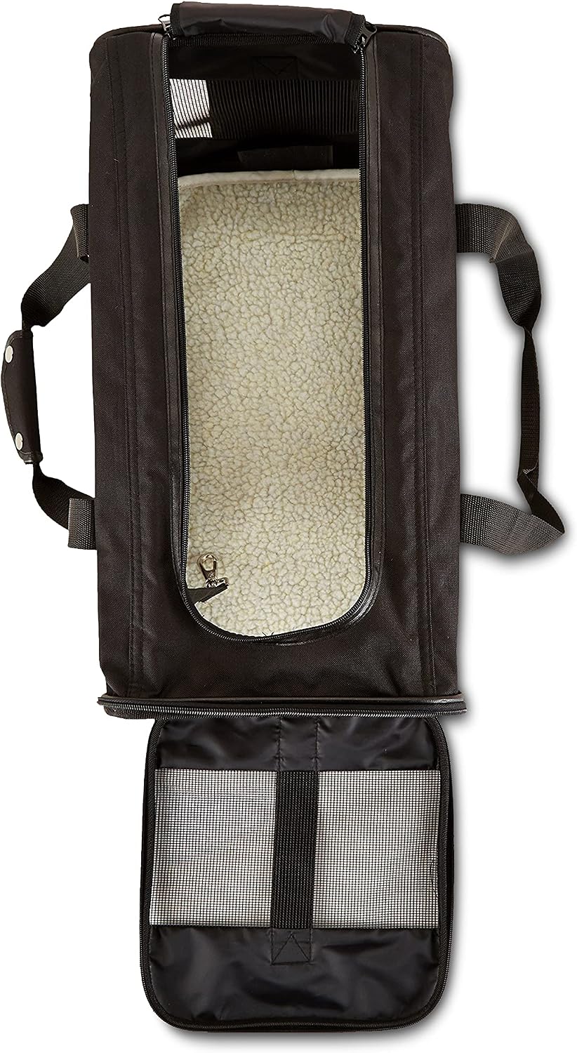 Airline Approved Soft-Sided Mesh Pet Travel Carrier with Shoulder