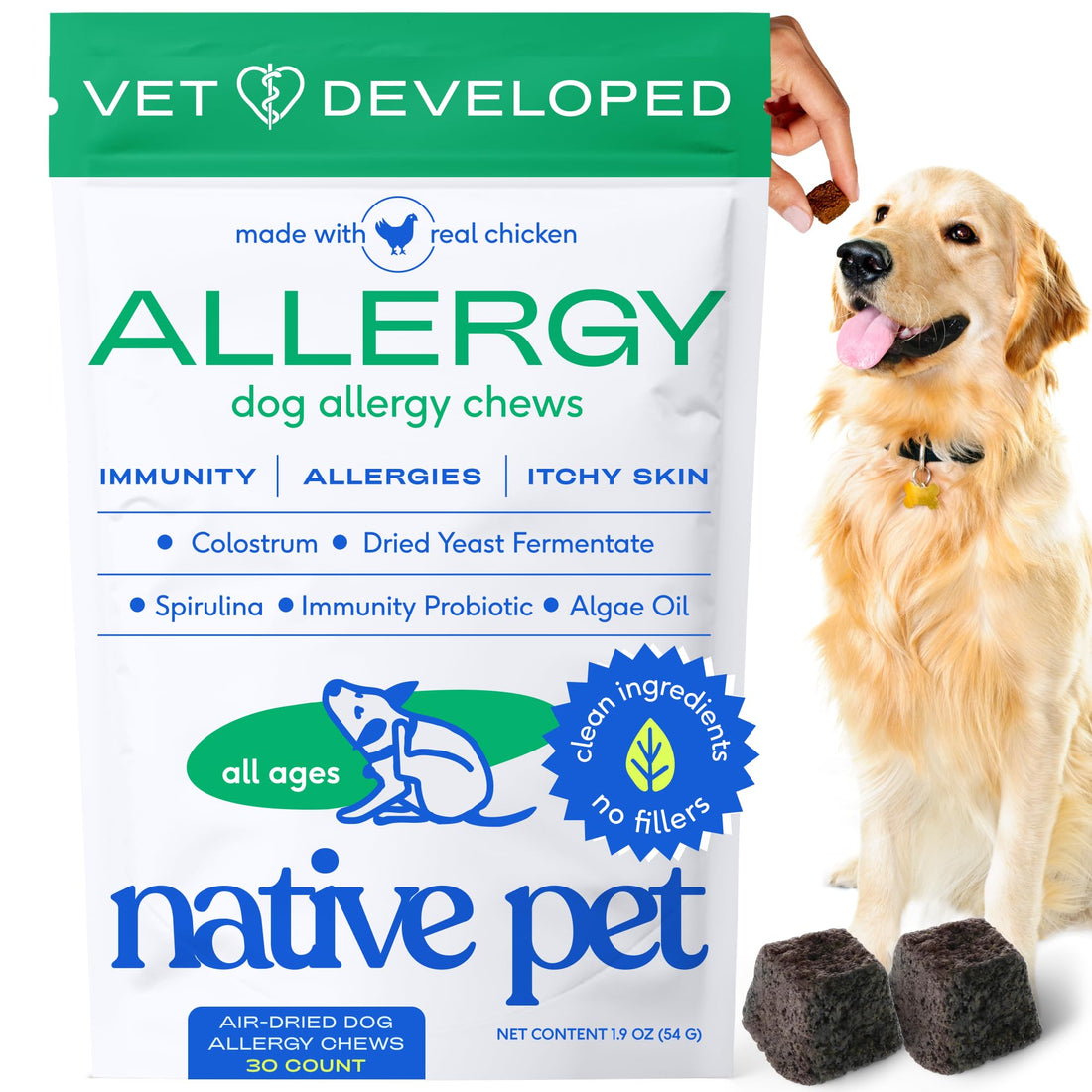 Native Pet Dog Allergy Chews