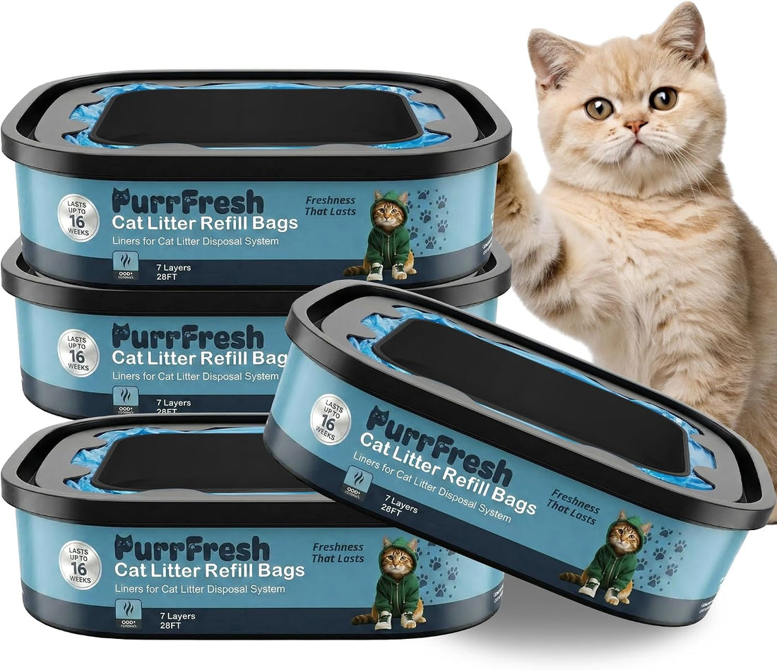 Cat Litter Refill Bags Compatible with Litter Genie Standard