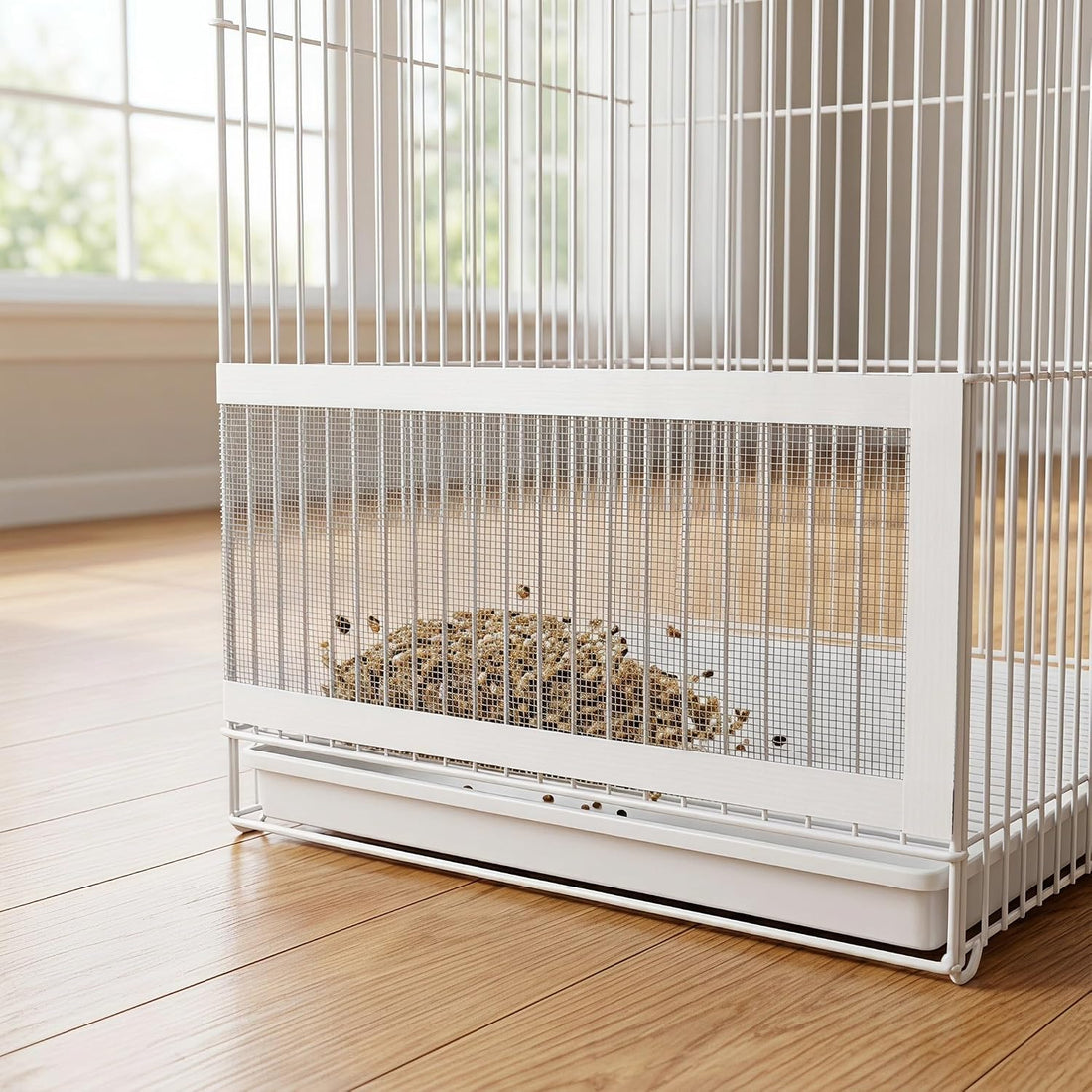 UKCOCO 1 Roll Birdcage Seed - Cuttable Mesh Tape
