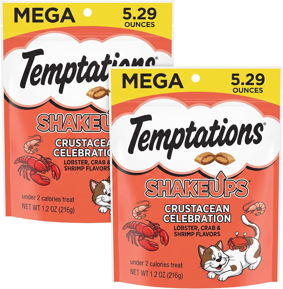 Temptations Cat Treats, Crustacean Celebration Flavor, 5.29 oz