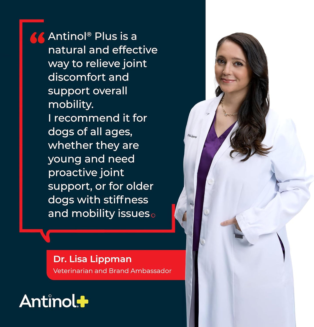 Antinol Plus Mobility Hip & Joint Supplement for Dogs, 120 Soft Gels