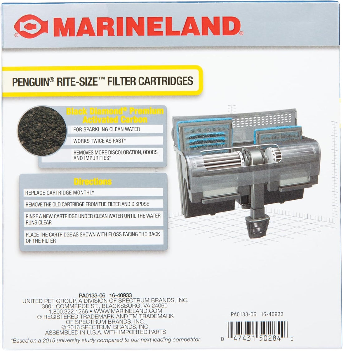Marineland Bio-Wheel Penguin Rite-Size C Aquarium Filter Cartridge
