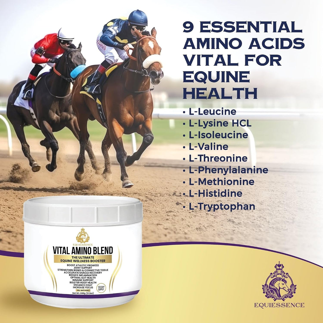 Vital Amino Blend - Horse Care, Coat & Hoof - Performance Horse