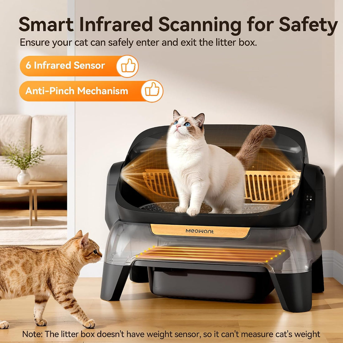 Meowant Extra Large Automatic Litter Box