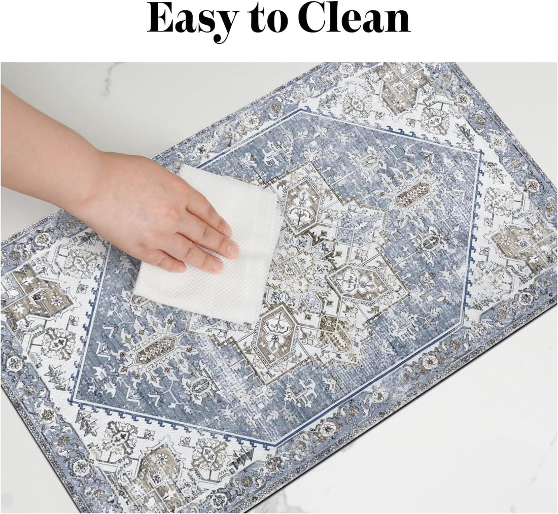 Dog Food Mats for Floors Absorbent, Pet Cat Food Mat