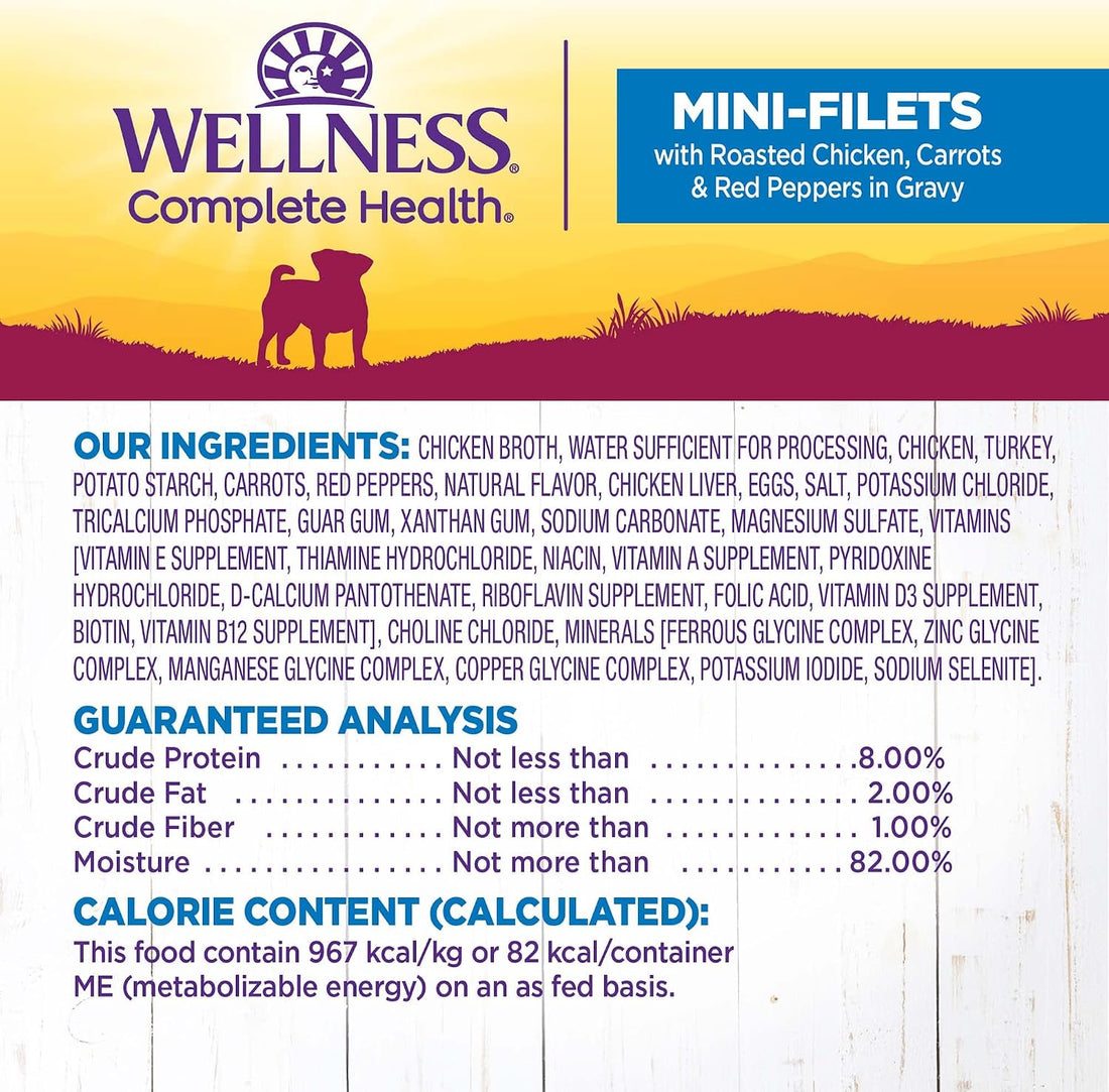 Wellness Petite Entrees Mini Filets Small Breed Adult Wet Dog Food