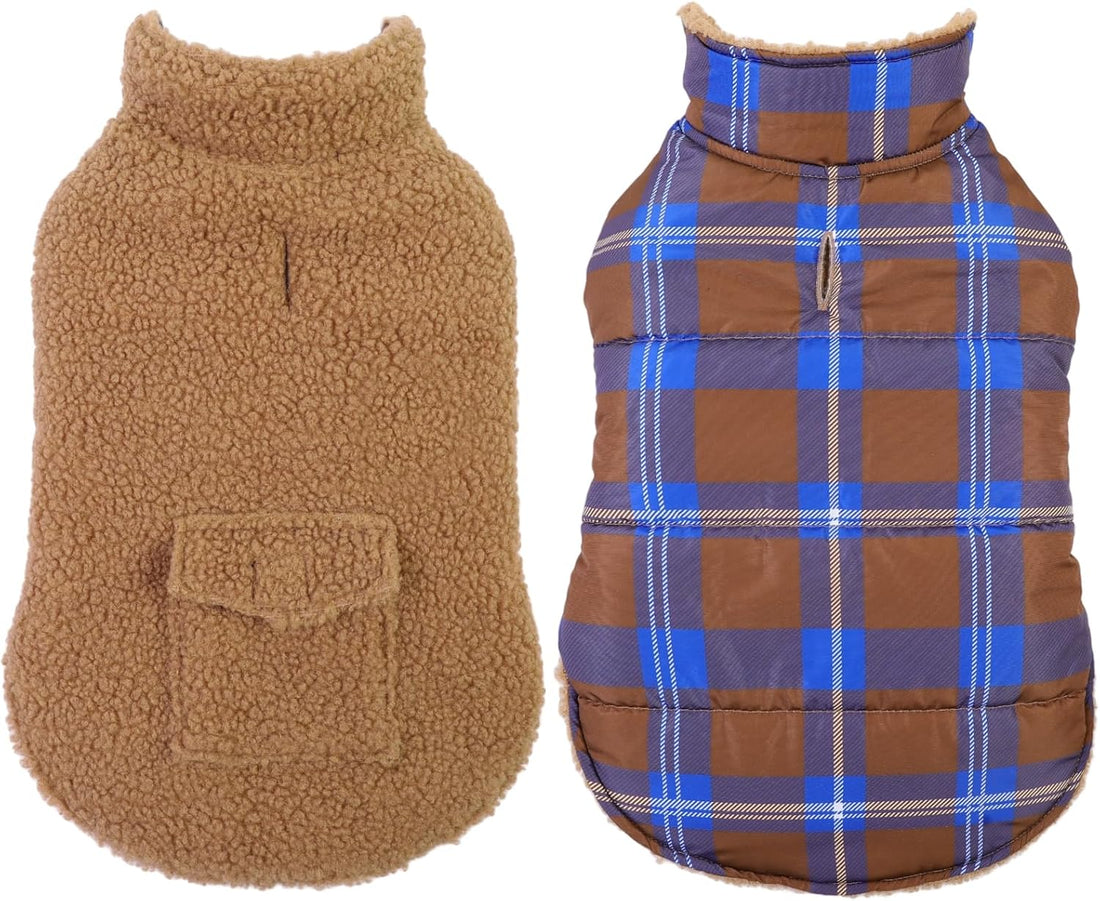 ASENKU Reversible Dog Winter Coat