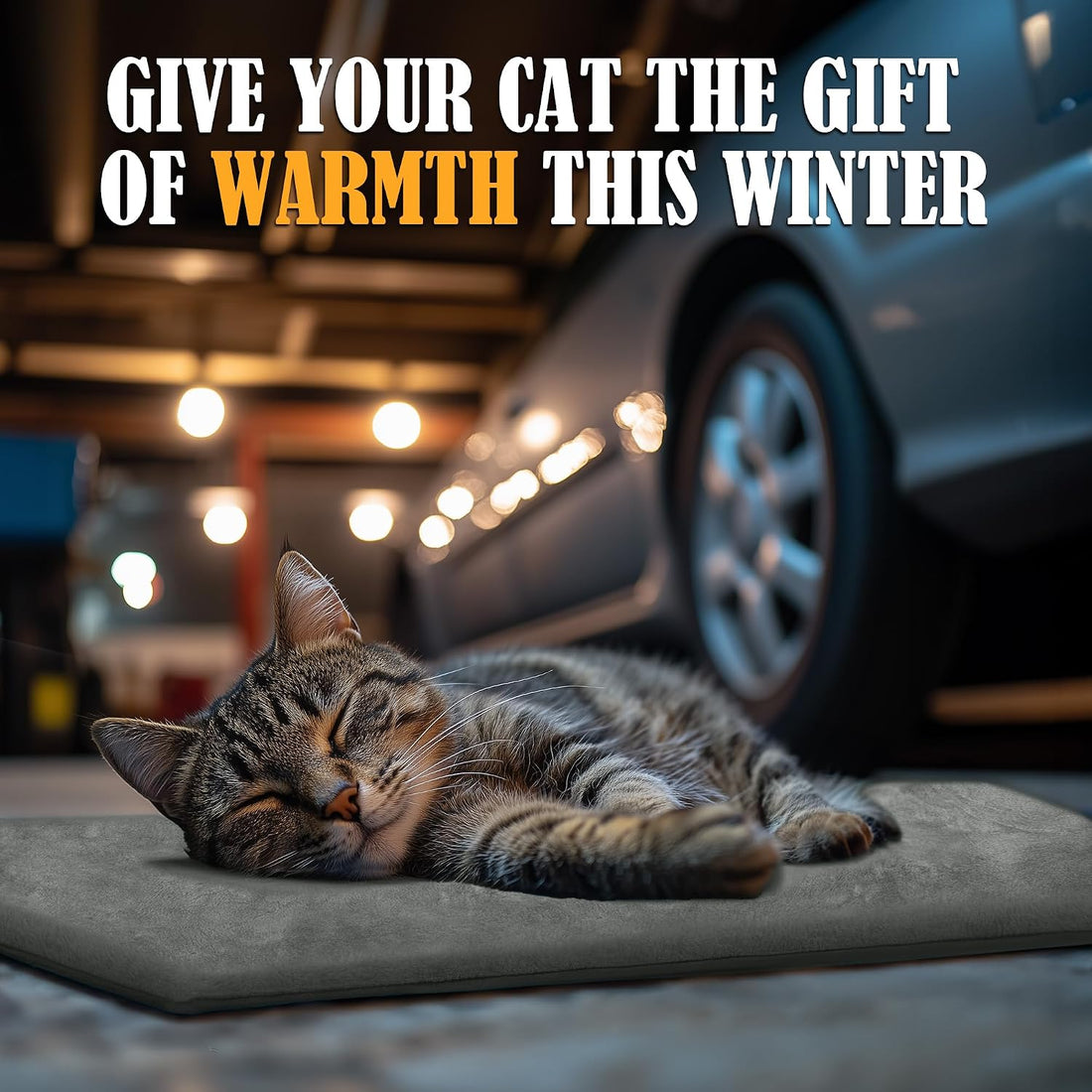 PETNF Outdoor Pet Heating Pad for Cats & Dogs