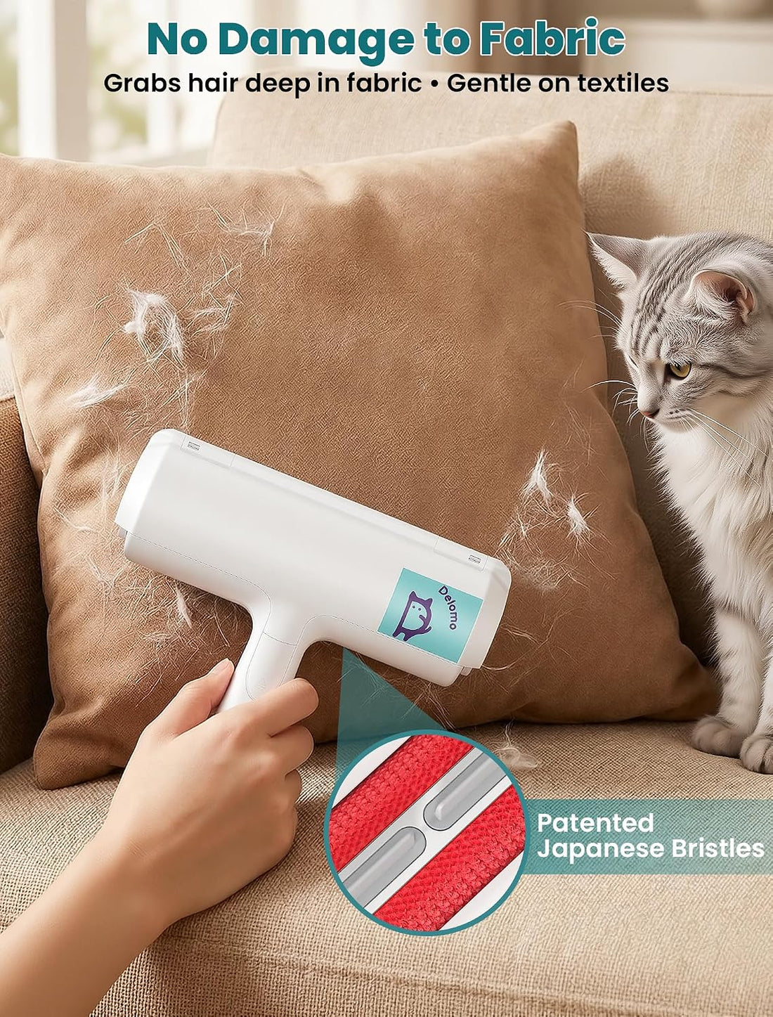 DELOMO Pet Hair Remover Roller