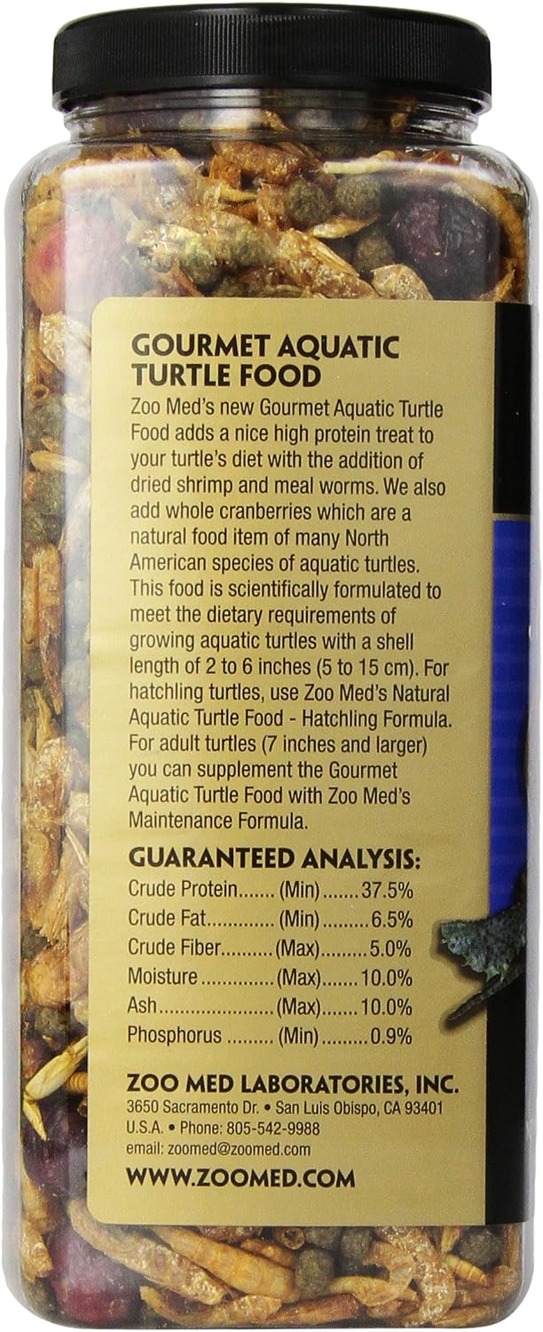 Zoo Med Gourmet Aquatic Turtle Food 11 oz.