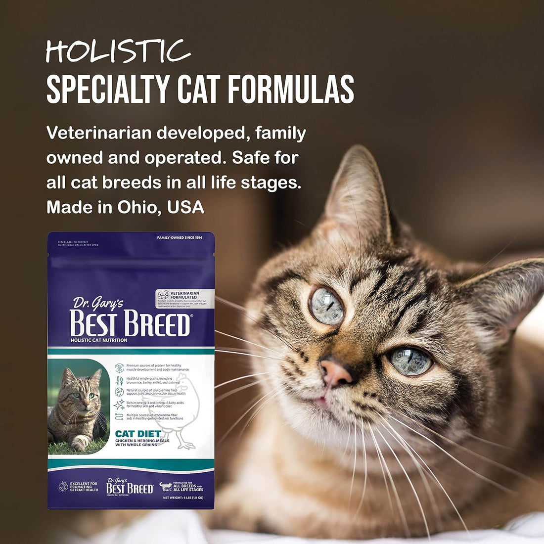 Best Breed Dr. Gary’s Cat Diet – Chicken Dry Cat Food