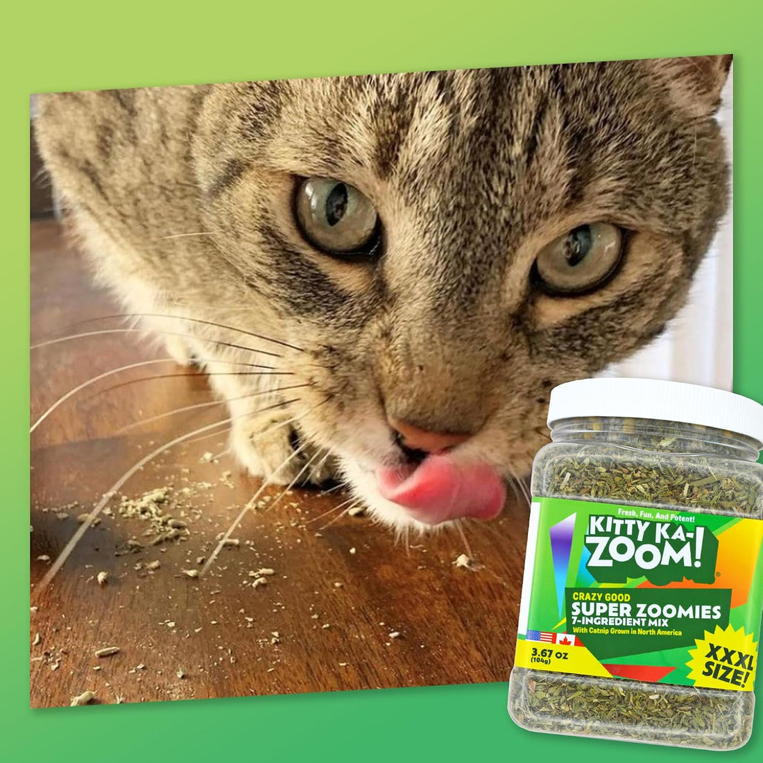 Super ZOOMIES Catnip Mix | High Potency, Hand Harvested