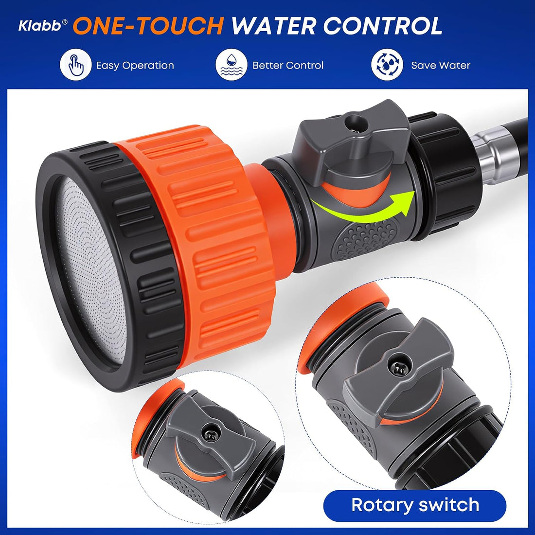 Pet Shower Sprayer Kit with 79 Inch PVC High Pressure Hose