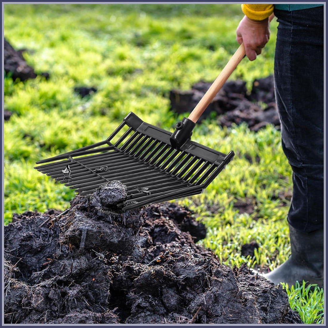 Lasnten Manure Fork Replacement Head