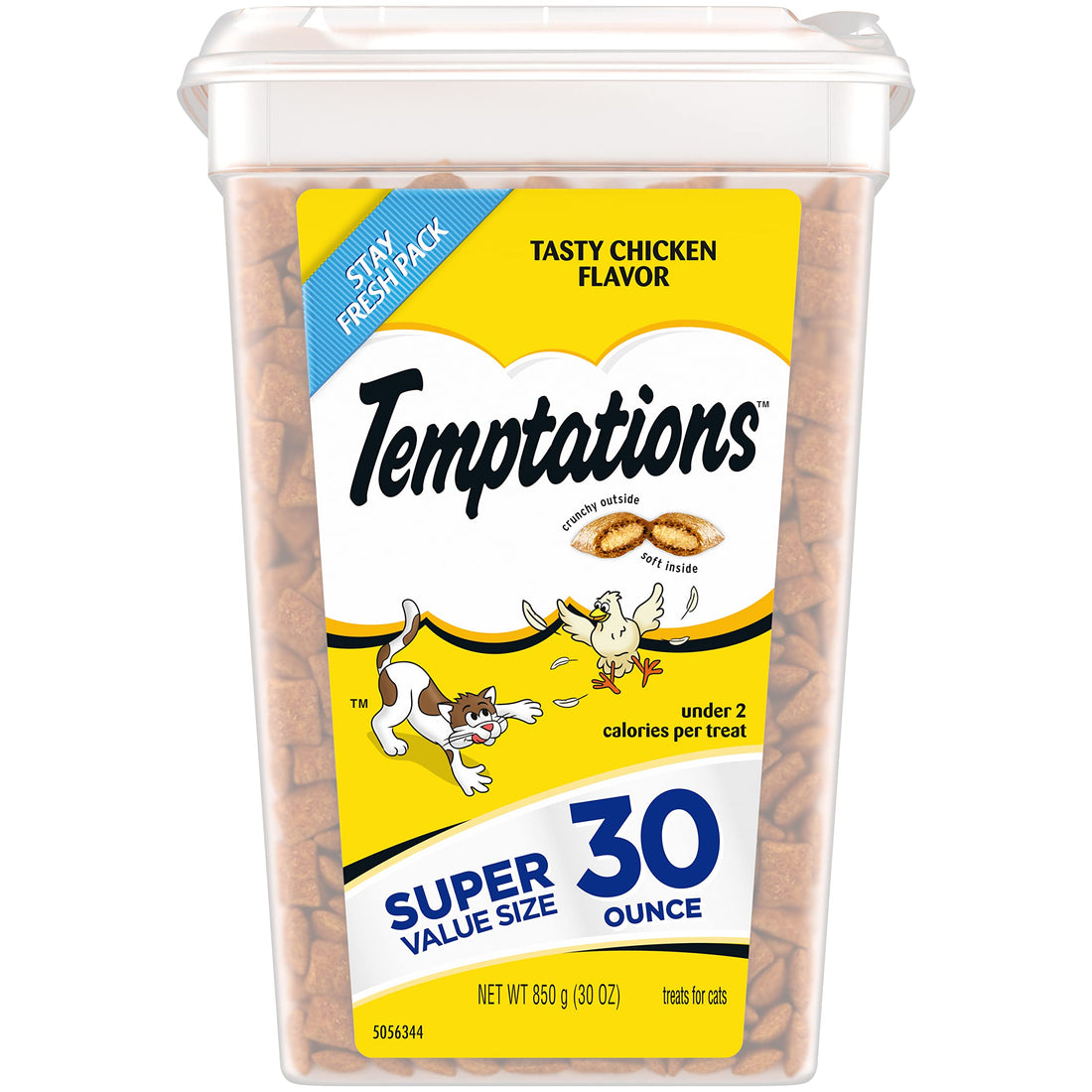 Temptations Crunchy and Soft Cat Treats