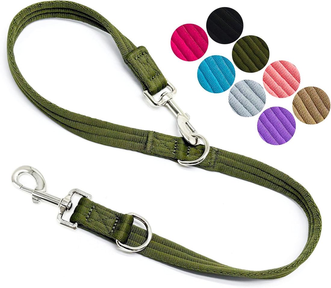 Double Ended Dog Leash,for Obedience Training Easy