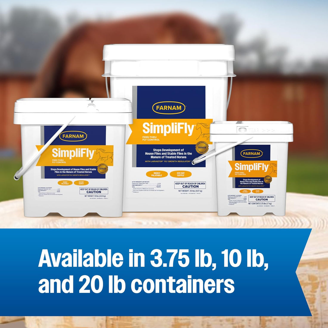 Farnam SimpliFly for Horses, Feed Through Fly Control for Horses