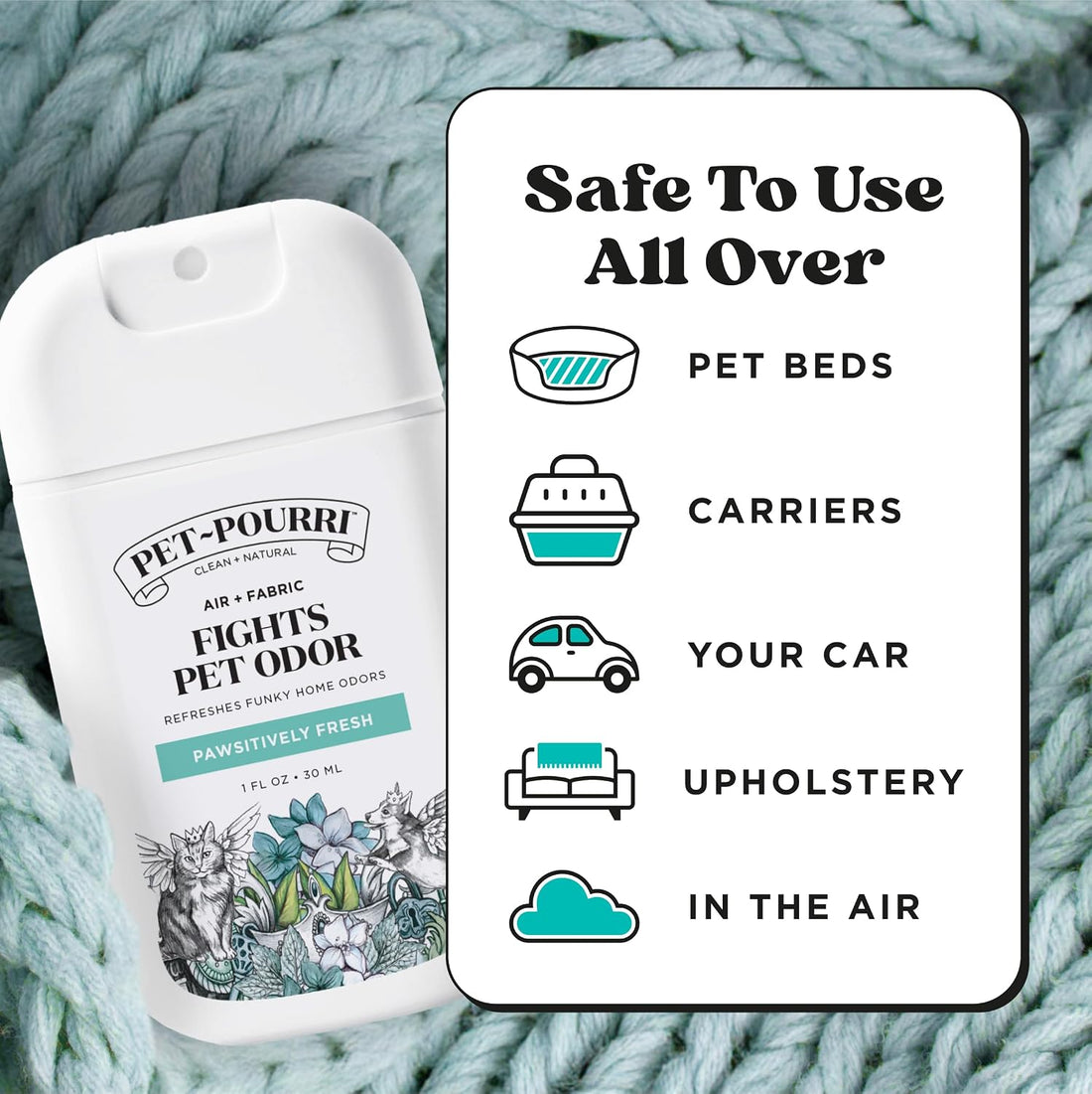 Poo-Pourri Pawsitively Fresh Pocket Deodorizer Spray