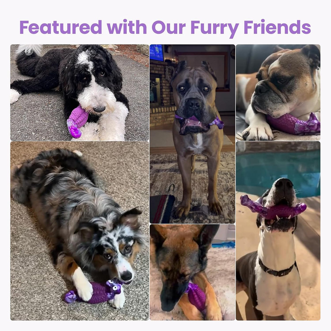 HGB Tough Dog Chew Toys for Aggressive Chewers