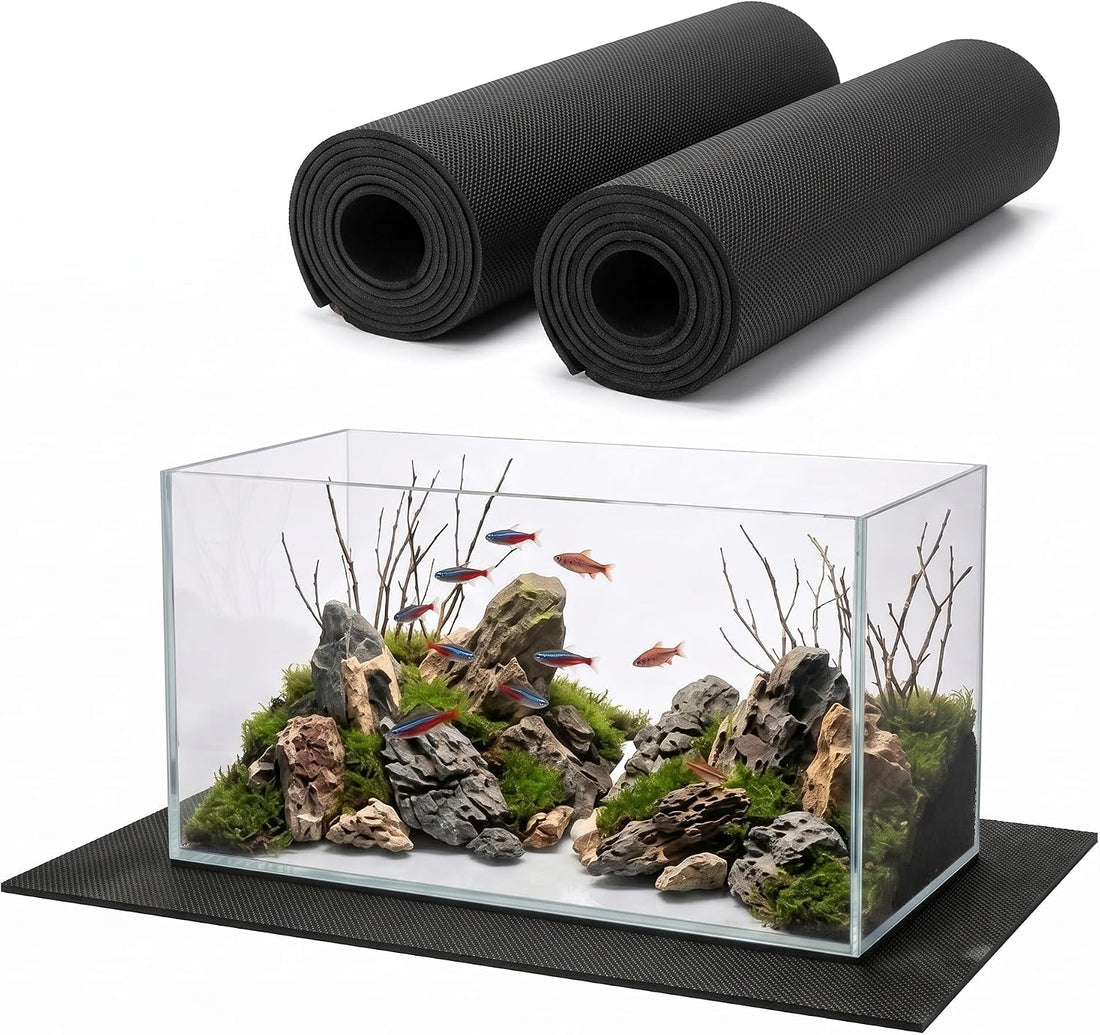 Aquarium Leveling Mat, Non-Slip Neoprene Mat Shockproof Cushion