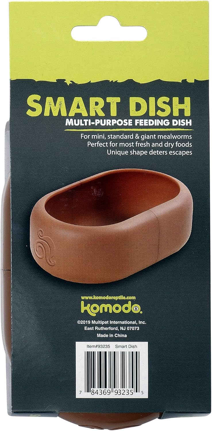 Komodo Smart Dish | Deters Non-Jumping Live Food from Escaping