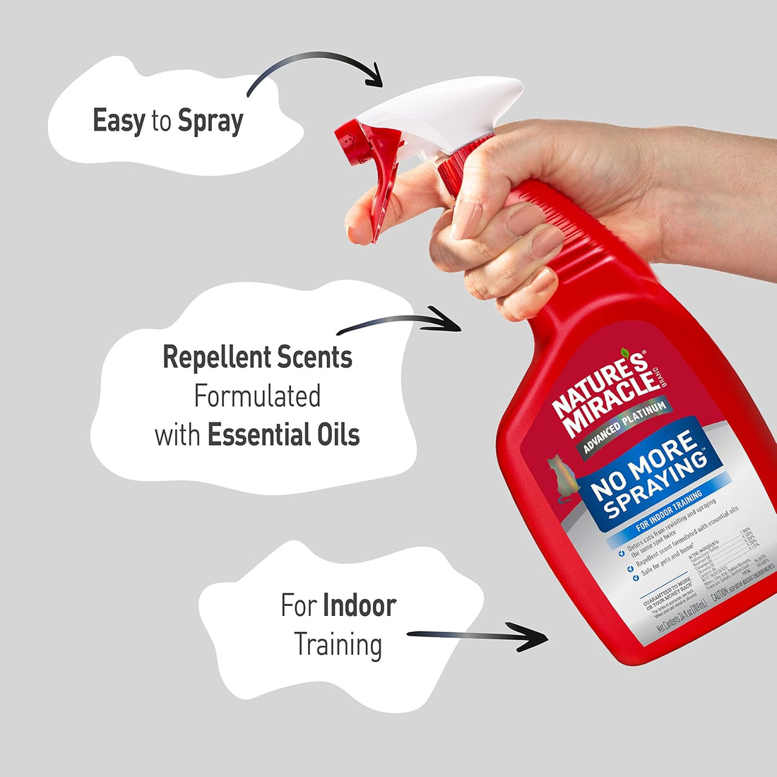 Nature's Miracle Advanced Platinum No More Spraying Training Spray